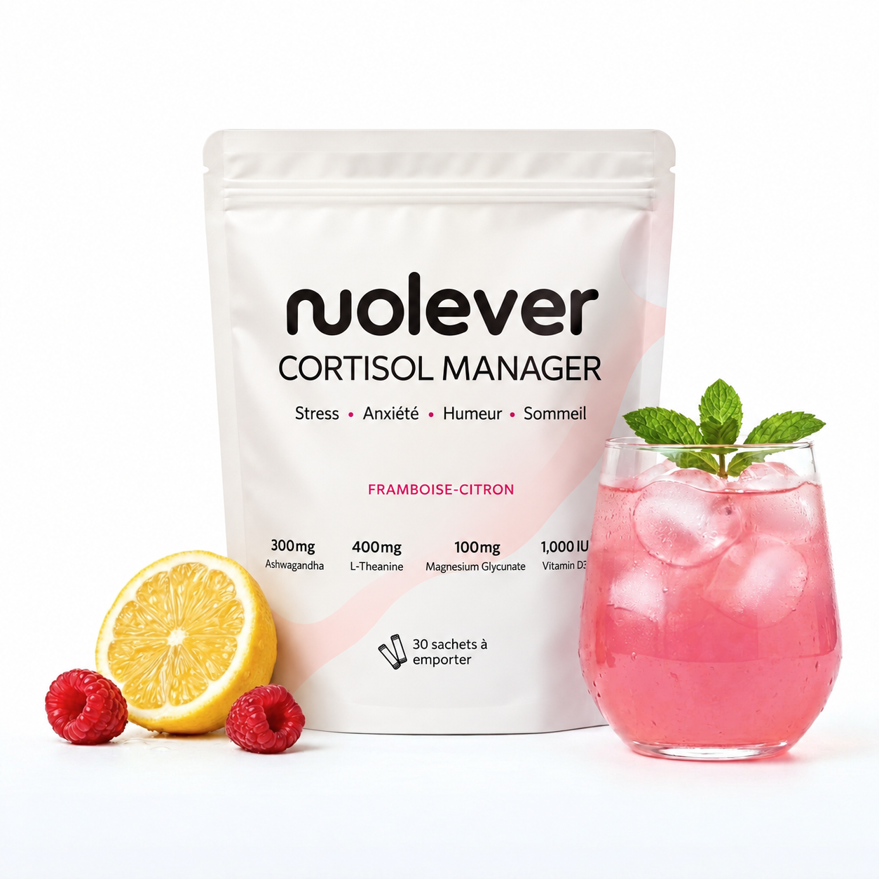 Nolever Cortisol Manager, framboise-citron