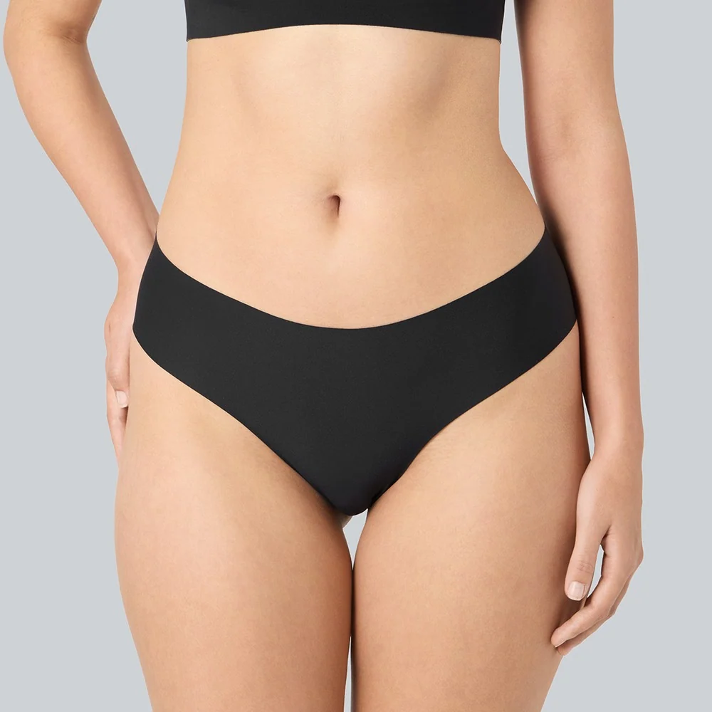 Syvara Komfort-Brazilian-Slips, Schwarz, Bild 2