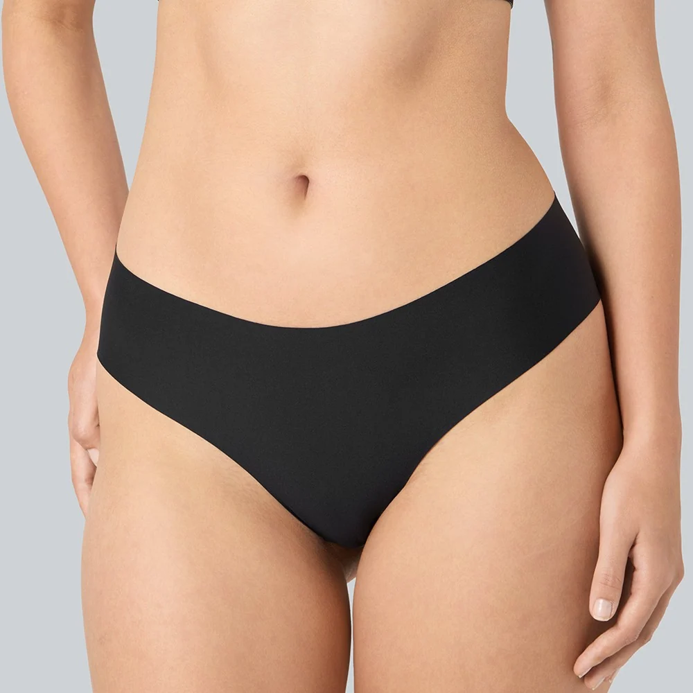 Syvara Komfort-Brazilian-Slips, Schwarz, Bild 3